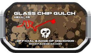 Glass Chip Gulch Badge of Dishonor
