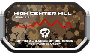 High Center Hill Badge of Dishonor